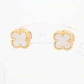 Van Cleef & Arpels Sweet Alhambra Mother of Pearl Earrings 2023